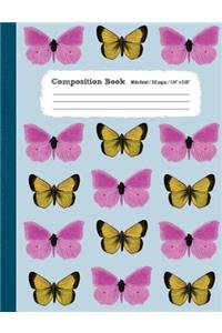 Composition Book Wide Ruled 100 pages (7.44 x 9.69)