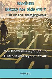 Medium Mazes For Kids Vol 7