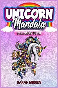 Unicorn Mandala Coloring book for Adults
