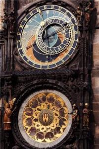 Detail of the Astronomical Clock in Prague, Czech Republic Journal