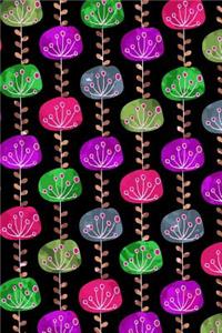 Bullet Journal Notebook Abstract Sketchy Trees Pattern 8