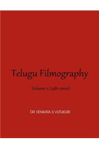 Telugu Filmography Volume 2 (1981-2000)