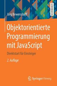 Objektorientierte Programmierung Mit JavaScript