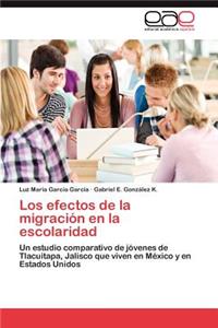 Efectos de La Migracion En La Escolaridad