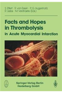 Facts and Hopes in Thrombolysis in Acute Myocardial Infarction