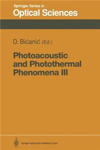 Photoacoustic and Photothermal Phenomena III