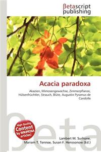 Acacia Paradoxa