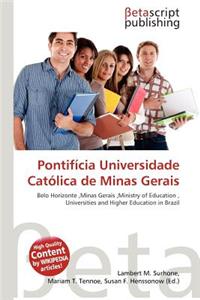 Pontif CIA Universidade Cat Lica de Minas Gerais