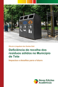 Deficiência de recolha dos resíduos sólidos no Município de Tete