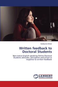 Written feedback to Doctoral Students