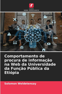 Comportamento de procura de informação na Web da Universidade da Função Pública da Etiópia