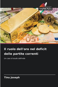 Il ruolo dell'oro nel deficit delle partite correnti