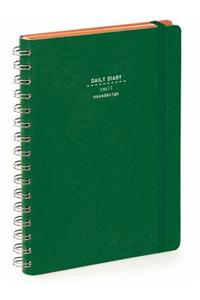 EY120V.16 2016 DAILY DIARY SMALL GREEN