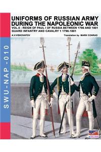 Uniforms of Russian army during the Napoleonic war vol.5