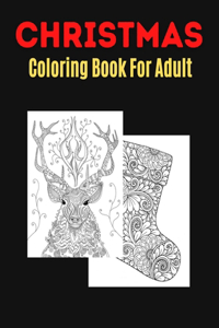 Christmas Coloring Book For Adult