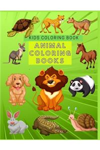 Kids Coloring Book Animal Coloring Books
