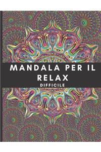 Mandala per il relax difficile