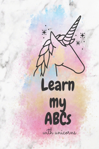 Learn my ABCs with Unicorns