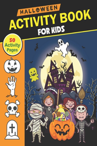 Halloween Activity Book for Kids