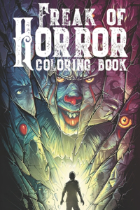 Freak Of Horror Coloring Book