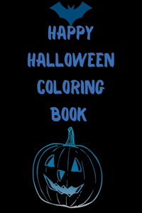 Happy Halloween Coloring Book