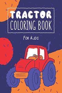 Tractor Coloring Book