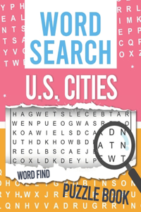 Word Search U.S. Cities: U.S. Cities Word Find For Adults