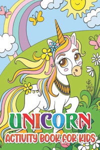 Unicorn Activity Book For Kids