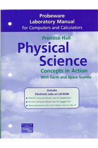 High School Physical Probeware Lab Manual with CD 2004c