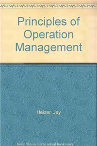 Principles of Operation Management