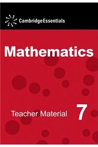 Cambridge Essentials Mathematics Year 7 Teacher Material CD-ROM