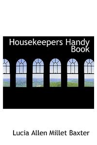 Housekeepers Handy Book