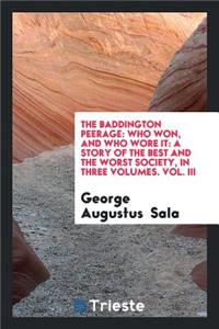 The Baddington Peerage