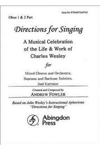 Directions for Singing