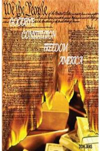 Goodbye Constitution, Freedom, America