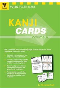 Kanji Cards Kit Volume 4