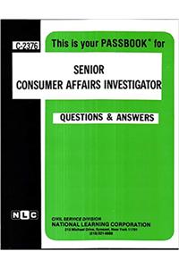 Senior Consumer Affairs Investigator