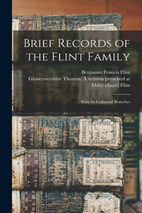 Brief Records of the Flint Family