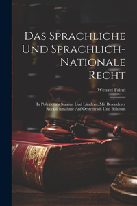 Sprachliche Und Sprachlich-Nationale Recht