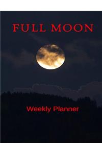 Full Moon Weekly Planner