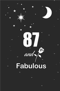 87 and fabulous