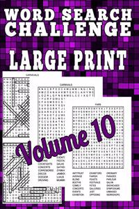 Word Search Challenge Large Print