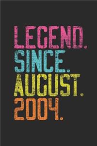 Legend Since August 2004