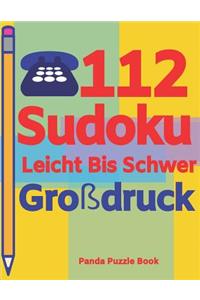 112 Sudoku Leicht Bis Schwer Großdruck
