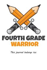 Fourth Grade Warrior This journal belongs to