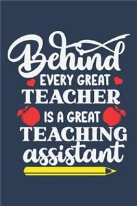 Behind Every Great Teacher is a Great Teaching Assistant