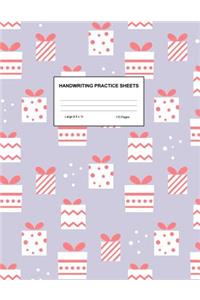 Handwriting Practice Sheets