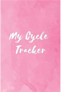 My Cycle Tracker: Period Logbook to Monitor Your Menstruation With Annual and Monthly Overview - Women's Health Log Journal - Track Your Menstrual Cycle - Period Note