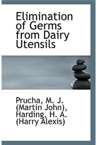 Elimination of Germs from Dairy Utensils