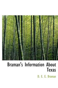 Braman's Information about Texas